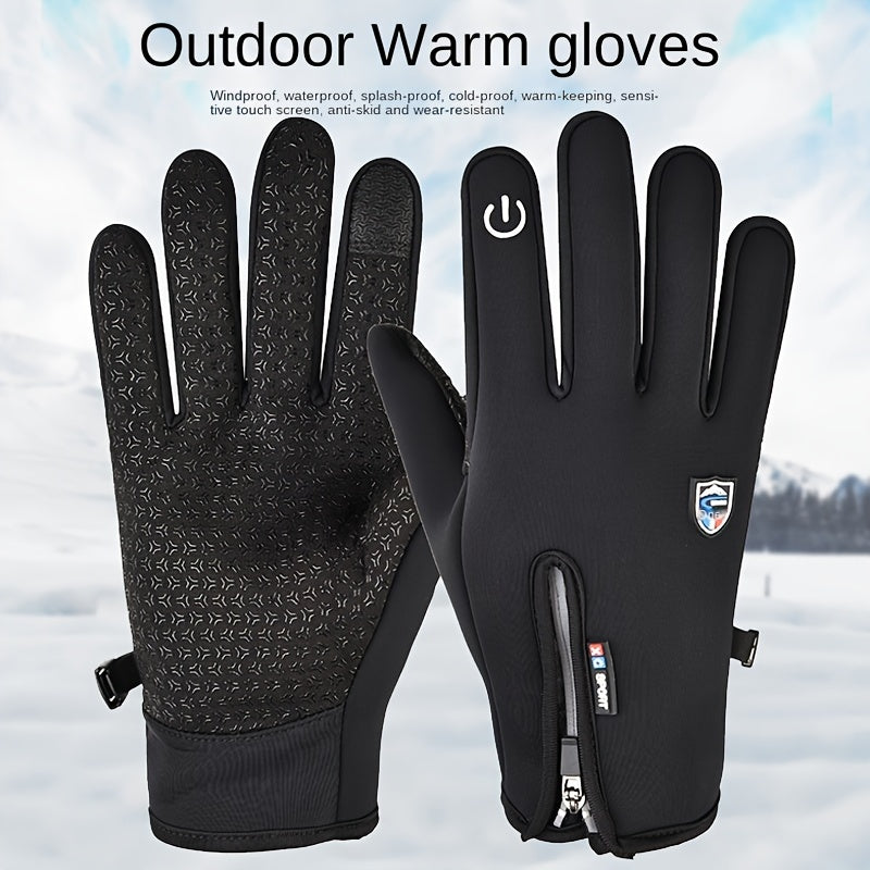 Guantes de terciopelo impermeables: ¡No vuelvas a sufrir de congelación en las manos!