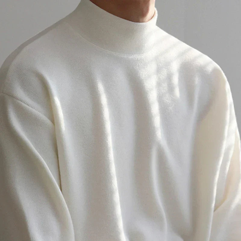 Der Milan Mock Neck Sweater