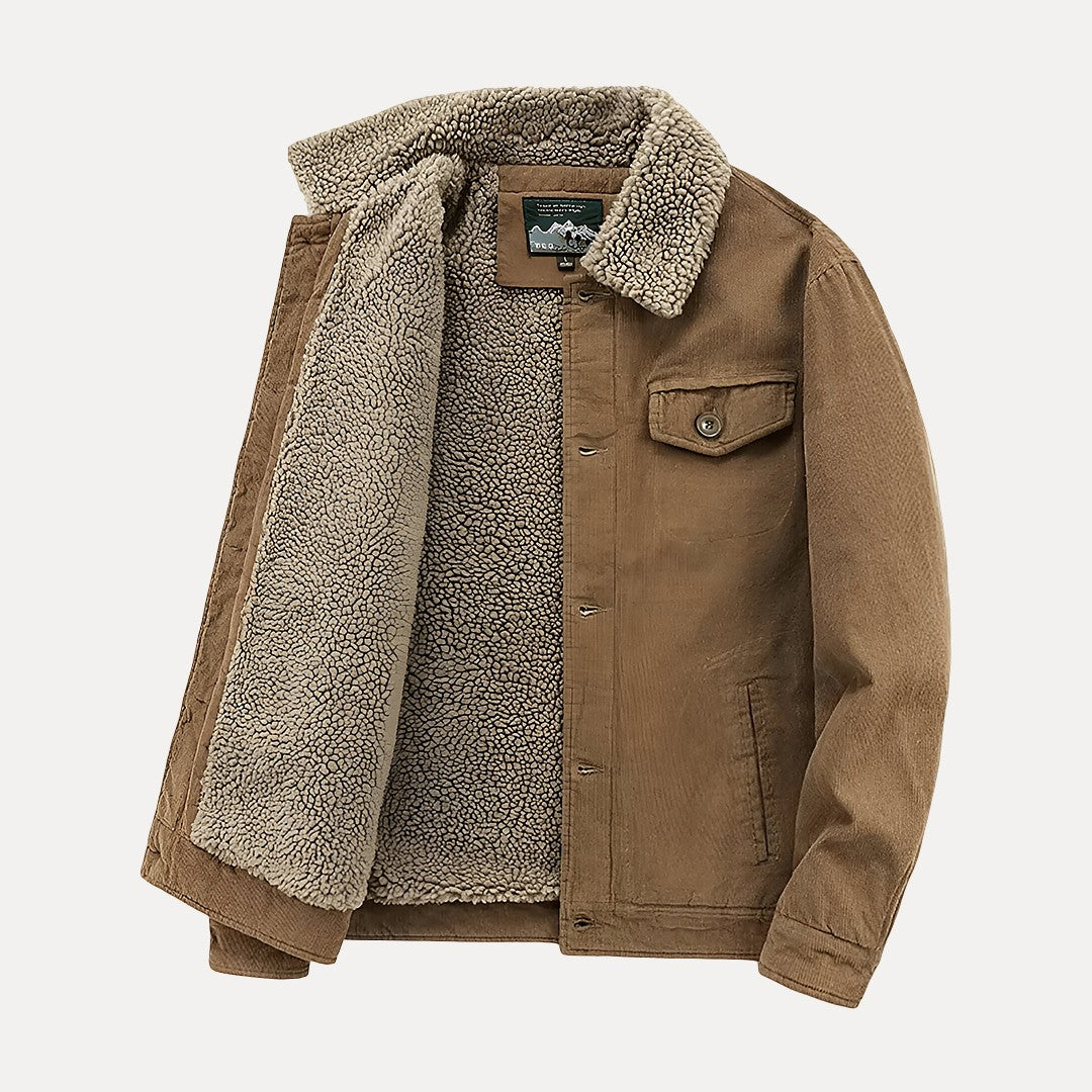 The Bronco Corduroy Sherpa Jacket