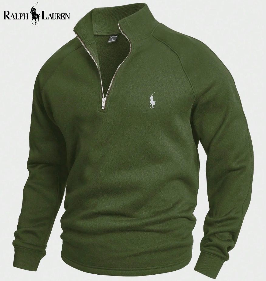 Ralph Lauren® Cotton Half-Zip Sweater