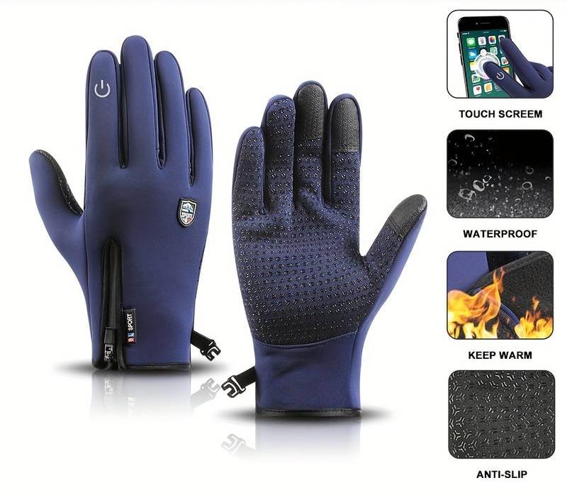Guantes de terciopelo impermeables: ¡No vuelvas a sufrir de congelación en las manos!