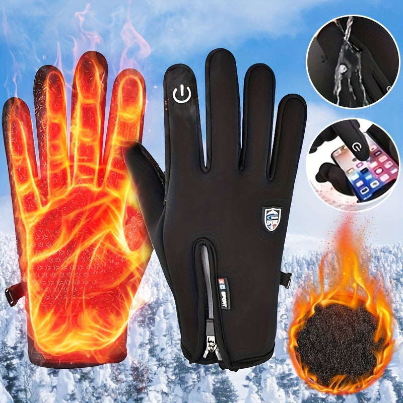 Guantes de terciopelo impermeables: ¡No vuelvas a sufrir de congelación en las manos!