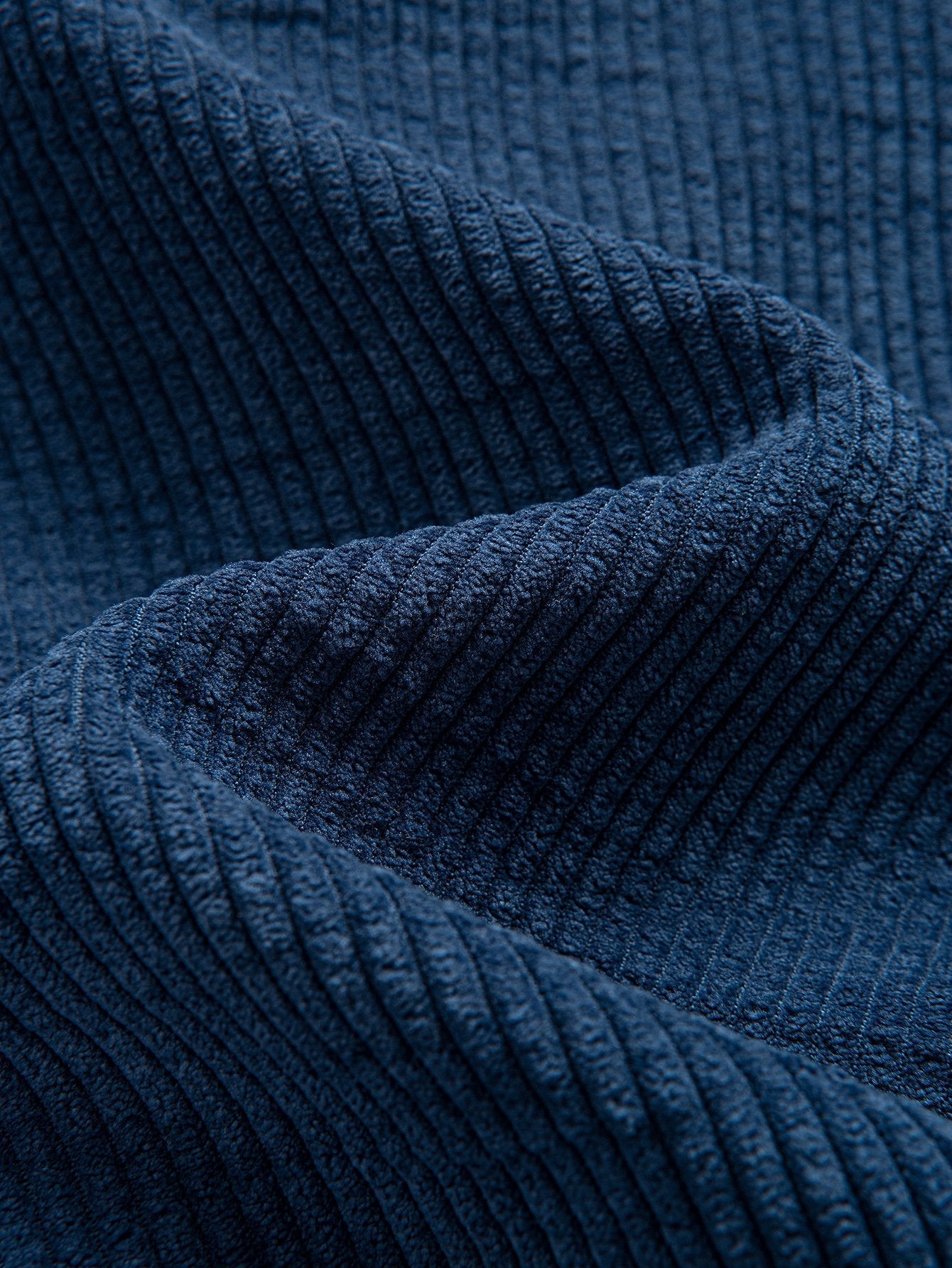 Fleece-Lined Hooded Corduroy Overshirt