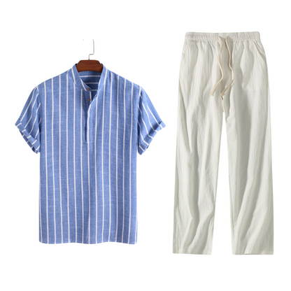 Bora Bora -TheighT Linen Outfit