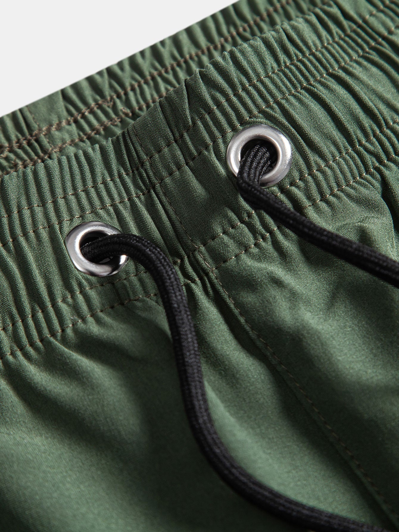 Island-Inspired Sailing Print Button-Up Shirt with Solid Drawstring Swim Shorts