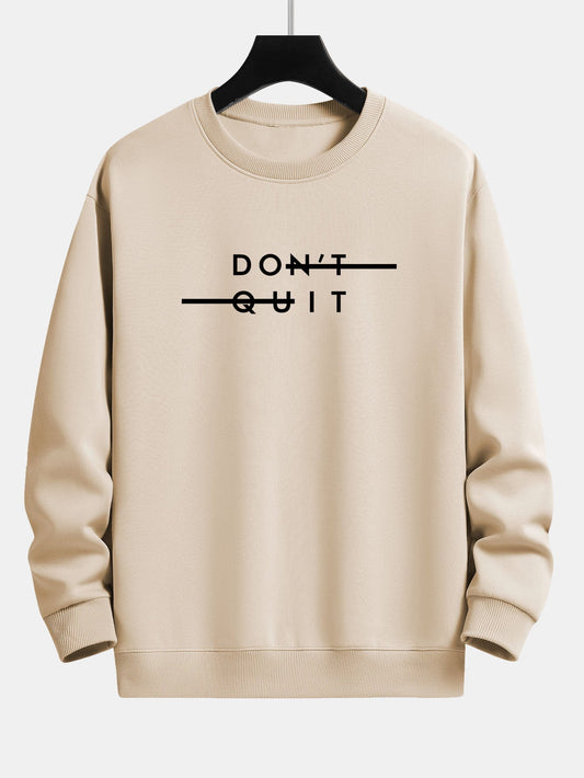 Stay Motivated Relaxed Fit Sweatshirt