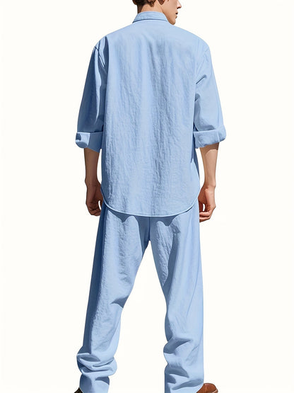 Owen - Casual Linen Set