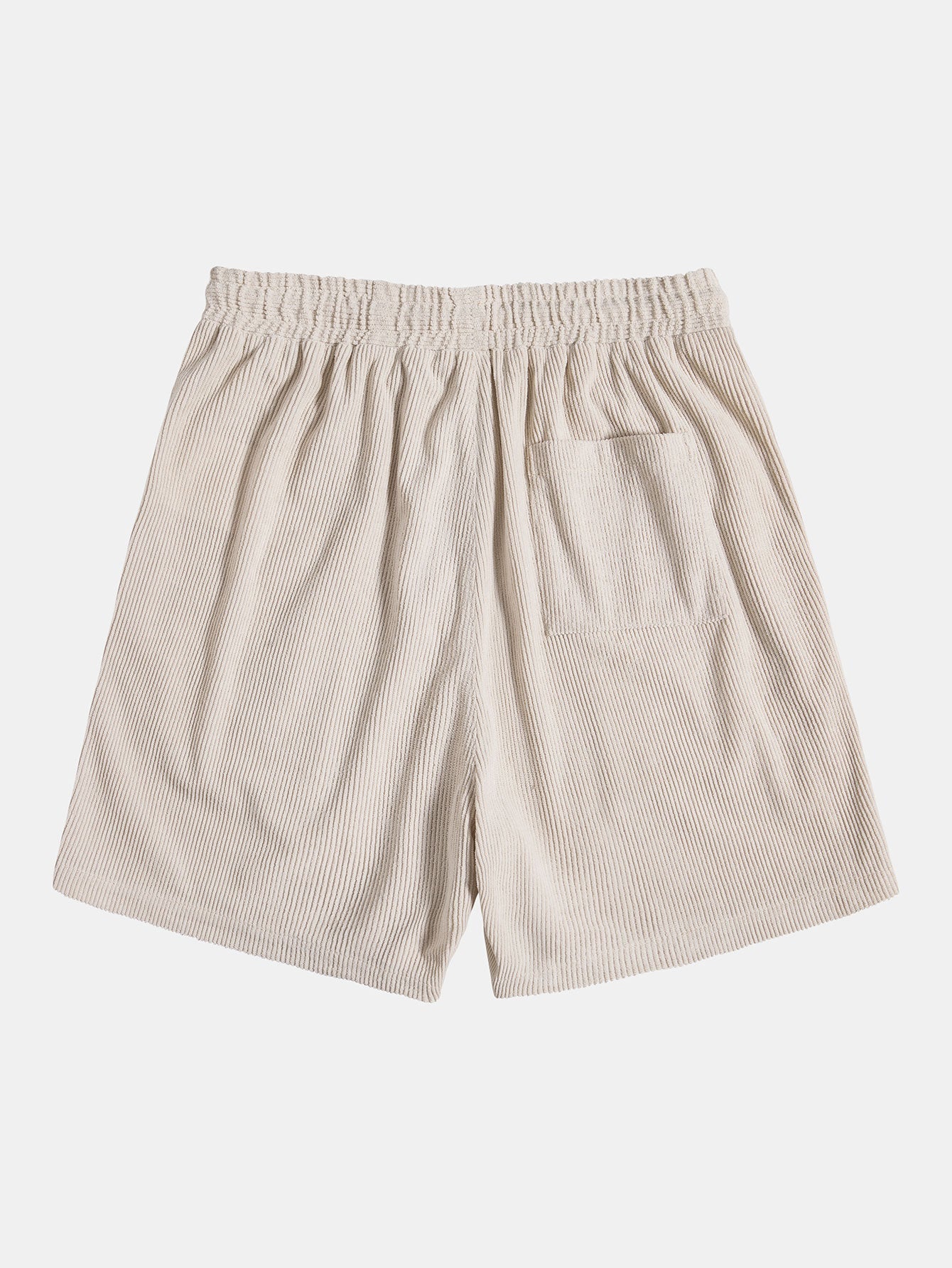 Drawstring Corduroy Shorts