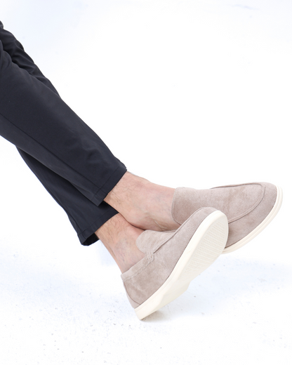 Suede Slip-On Loafers