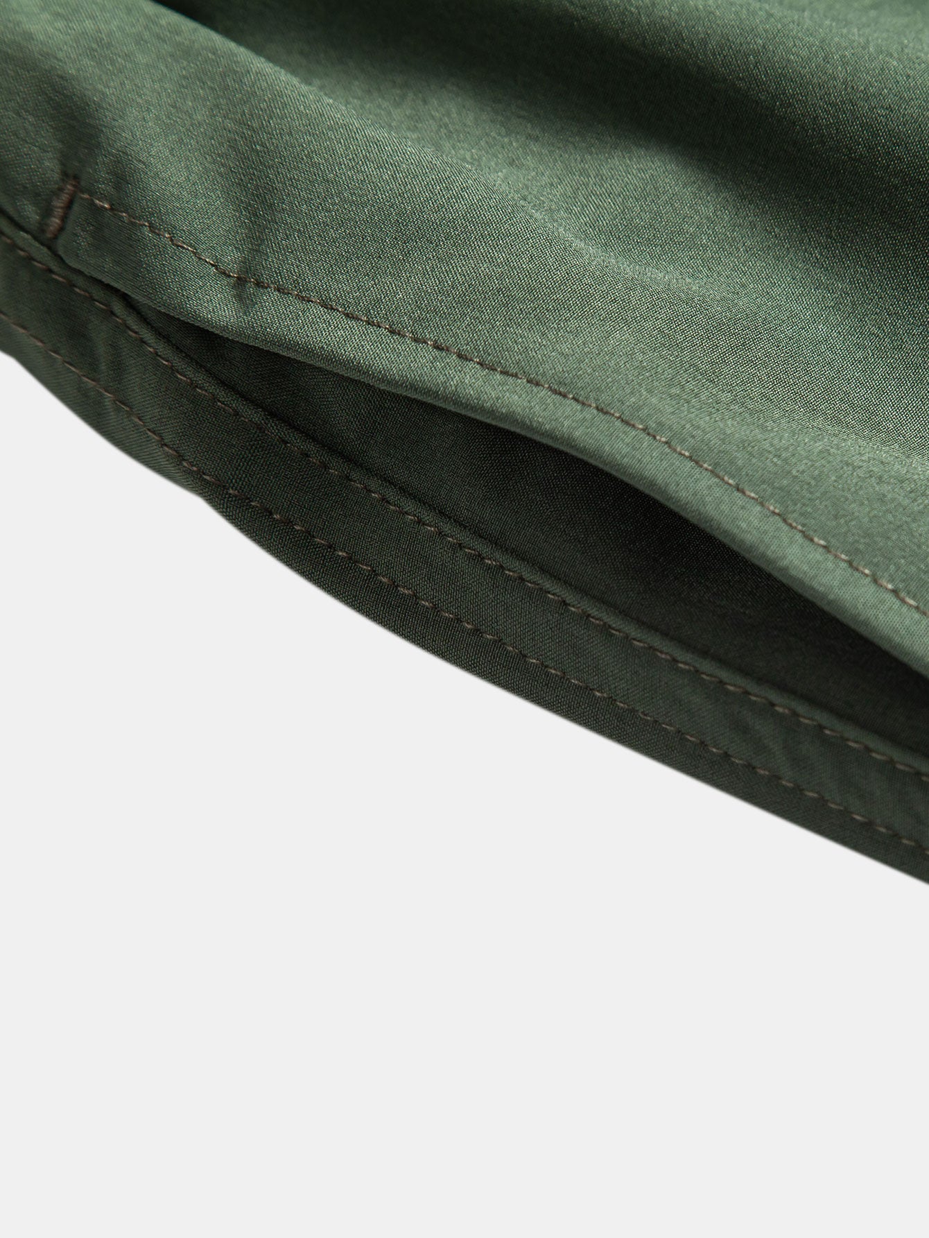 Color Block Palm Tree Print Button-Up Shirt with Matching Swim Shorts