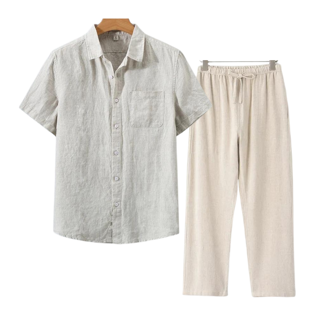 TheighT Linen Set (Short)