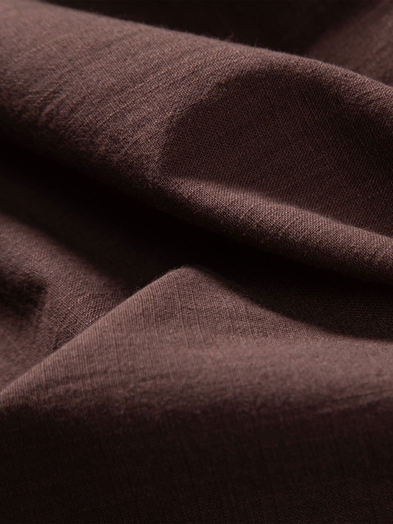 Geometric Patterned Linen-Style Shirt