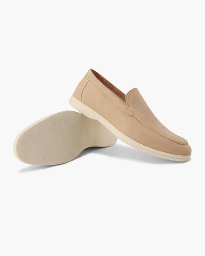 Suede Slip-On Loafers