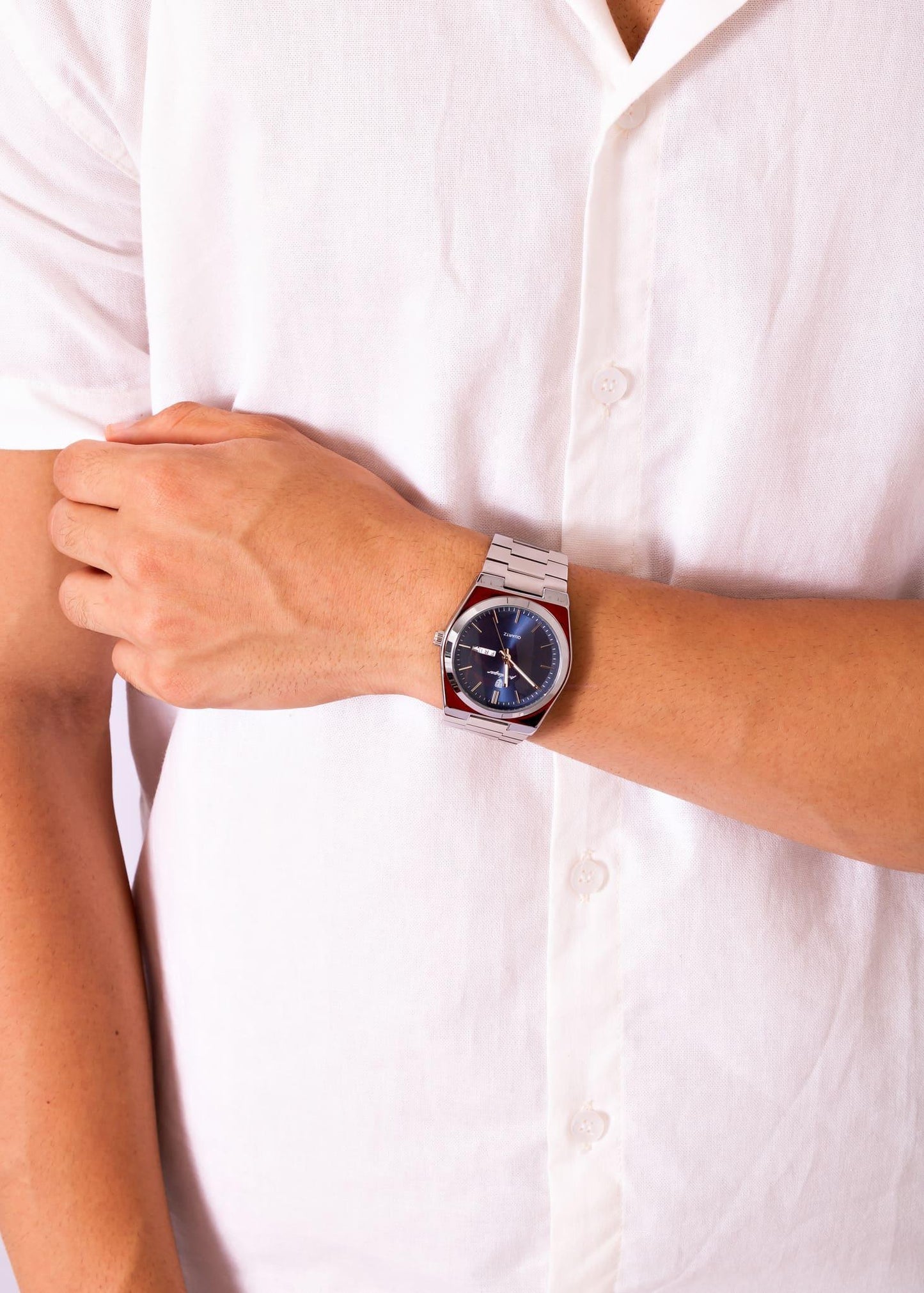POEDAGAR Essenza 40-mm-Uhr – Wasserdicht | Edelstahl