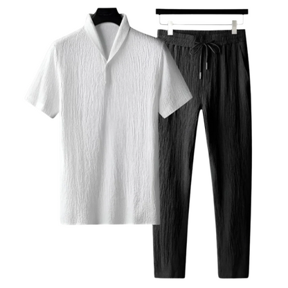 TheighT Cotton Polo & Pantalon Set
