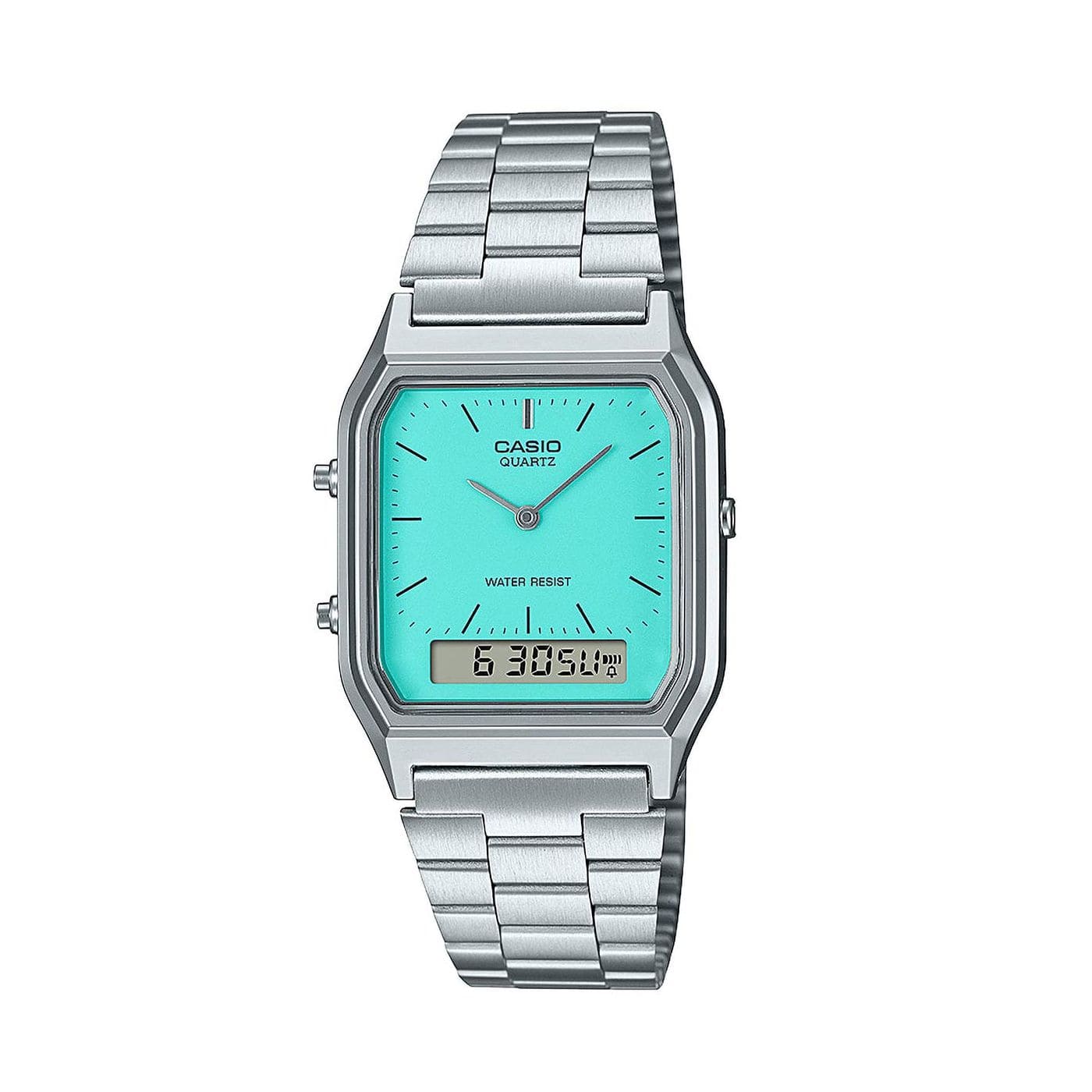 CASIO Vintage 38-mm-Uhr – Wasserdicht | Transferierter Stahl