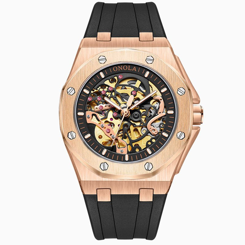 Uhr Poedagar Skeleton Oak