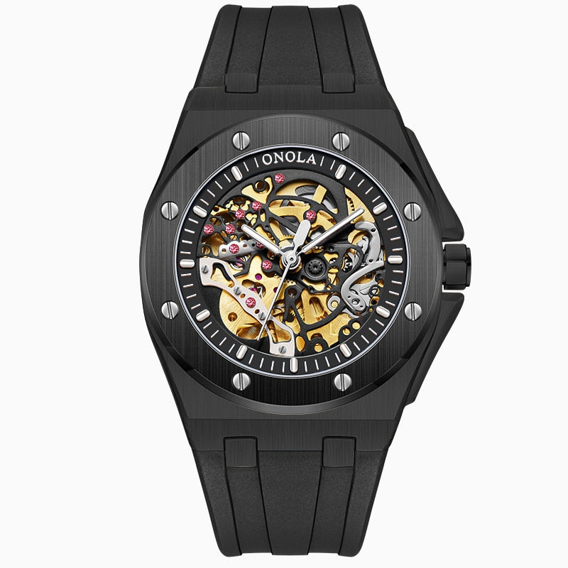 Uhr Poedagar Skeleton Oak