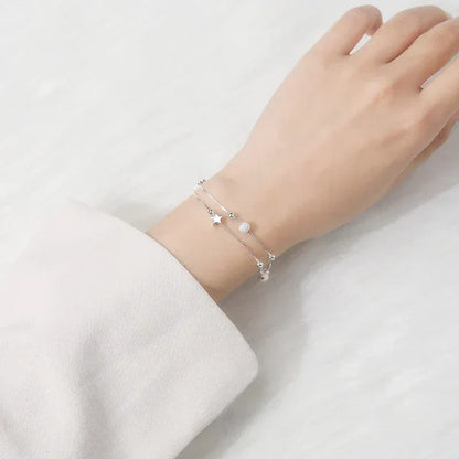 Zartes Silberarmband - Serena Light