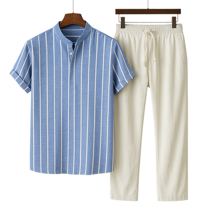 Bora Bora -TheighT Linen Outfit