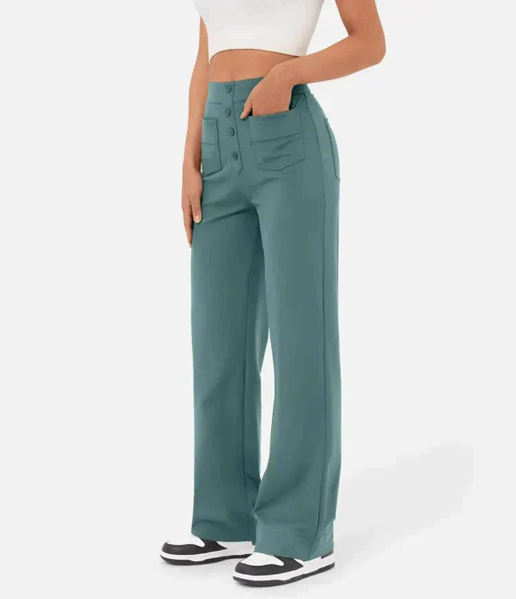 Lily™ | Freizeithose mit hoher Taille