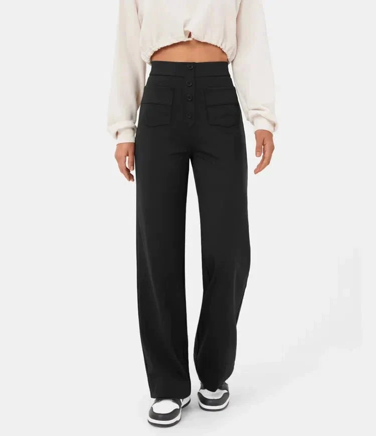 Lily™ | Freizeithose mit hoher Taille
