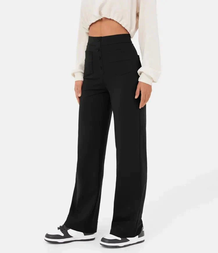 Lily™ | Freizeithose mit hoher Taille
