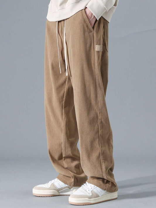Classic Straight Leg Corduroy Trousers