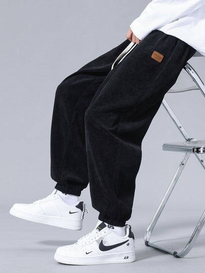 Velvety Corduroy Sweatpants