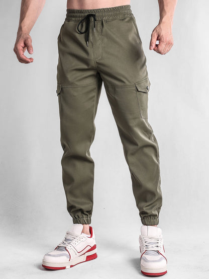 Chino Style Cargo Joggers