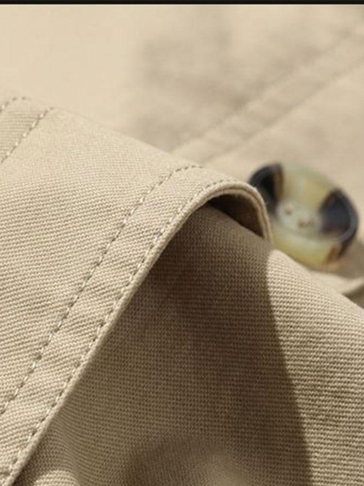 Extended Length Chino Jacket