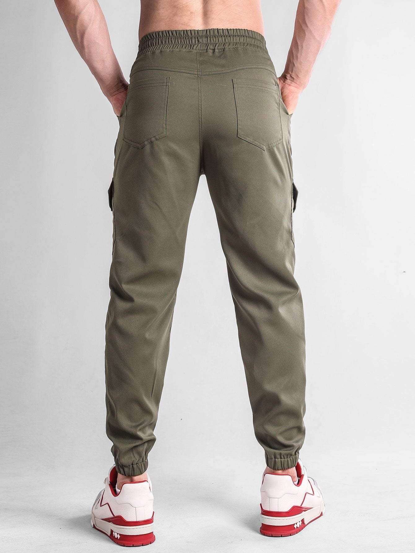 Chino Style Cargo Joggers