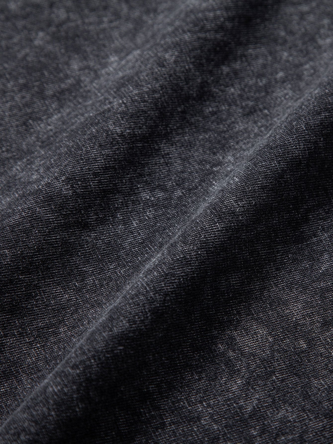 Relaxed Fit Long Sleeve Distressed Wash T-Shirt