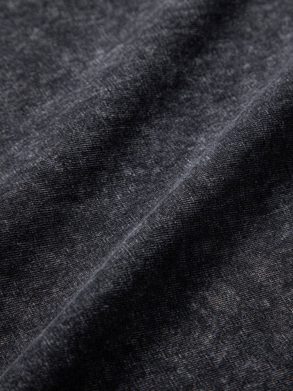 Relaxed Fit Long Sleeve Distressed Wash T-Shirt