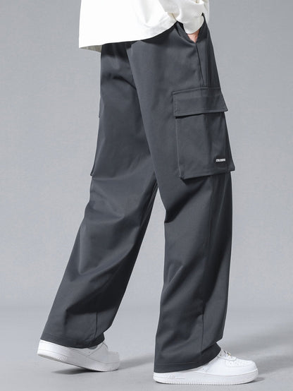 Adjustable Waist Cargo Trousers
