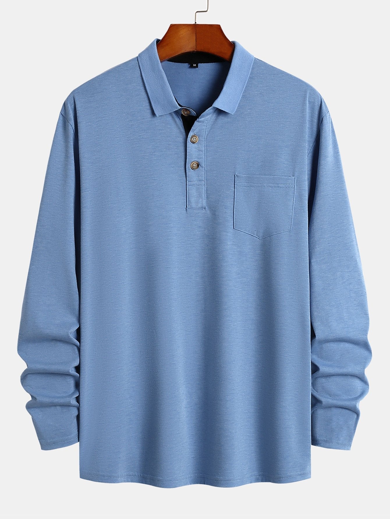 Regular Fit Long Sleeve Polo Shirt