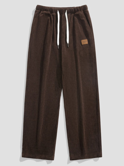 Classic Straight-Leg Corduroy Trousers