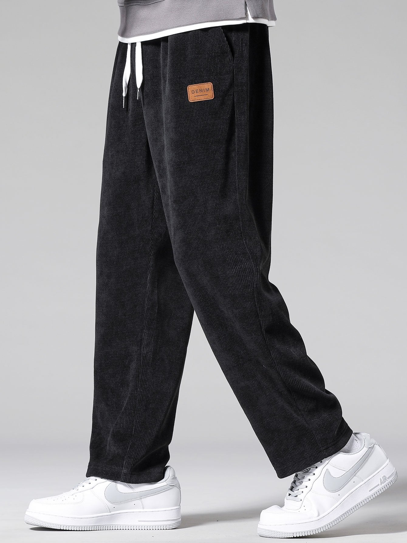Classic Straight-Leg Corduroy Trousers