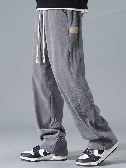 Classic Straight-Leg Corduroy Trousers