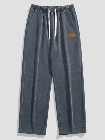 Classic Straight-Leg Corduroy Trousers