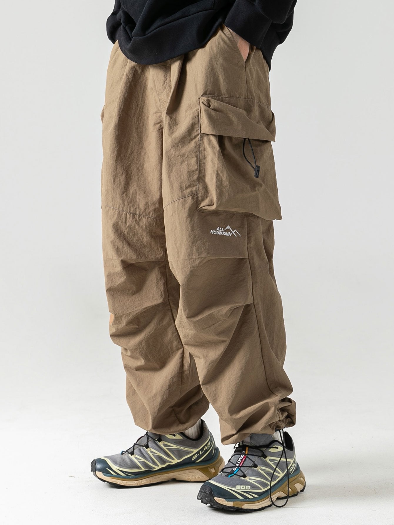 Water-Resistant Parachute Trousers