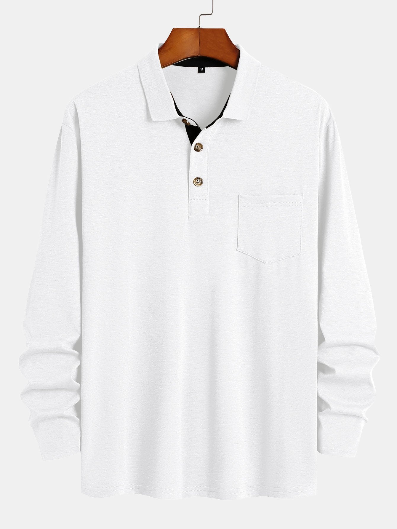 Regular Fit Long Sleeve Polo Shirt