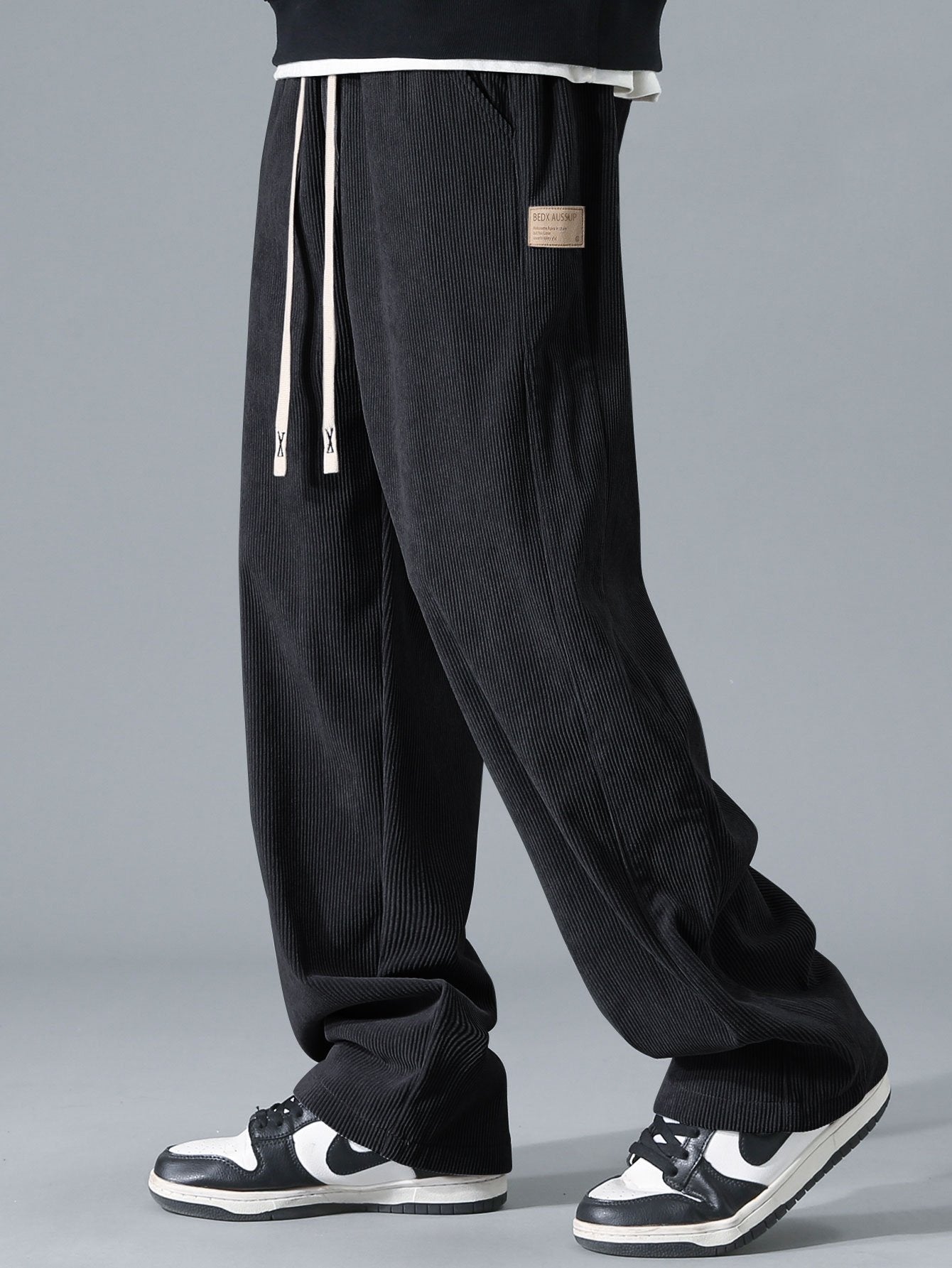 Classic Straight-Leg Corduroy Trousers