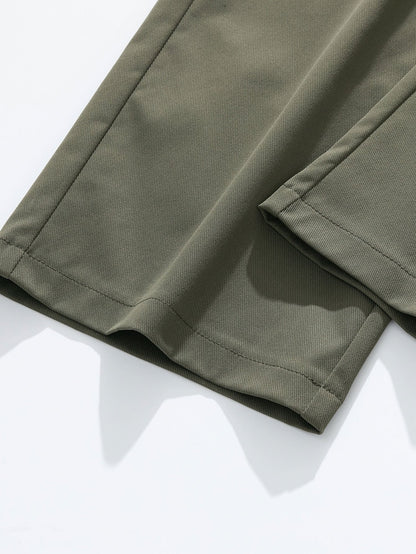 Adjustable Waist Cargo Trousers