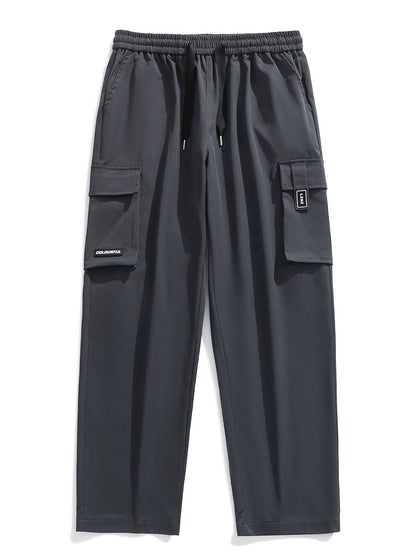 Adjustable Waist Cargo Trousers