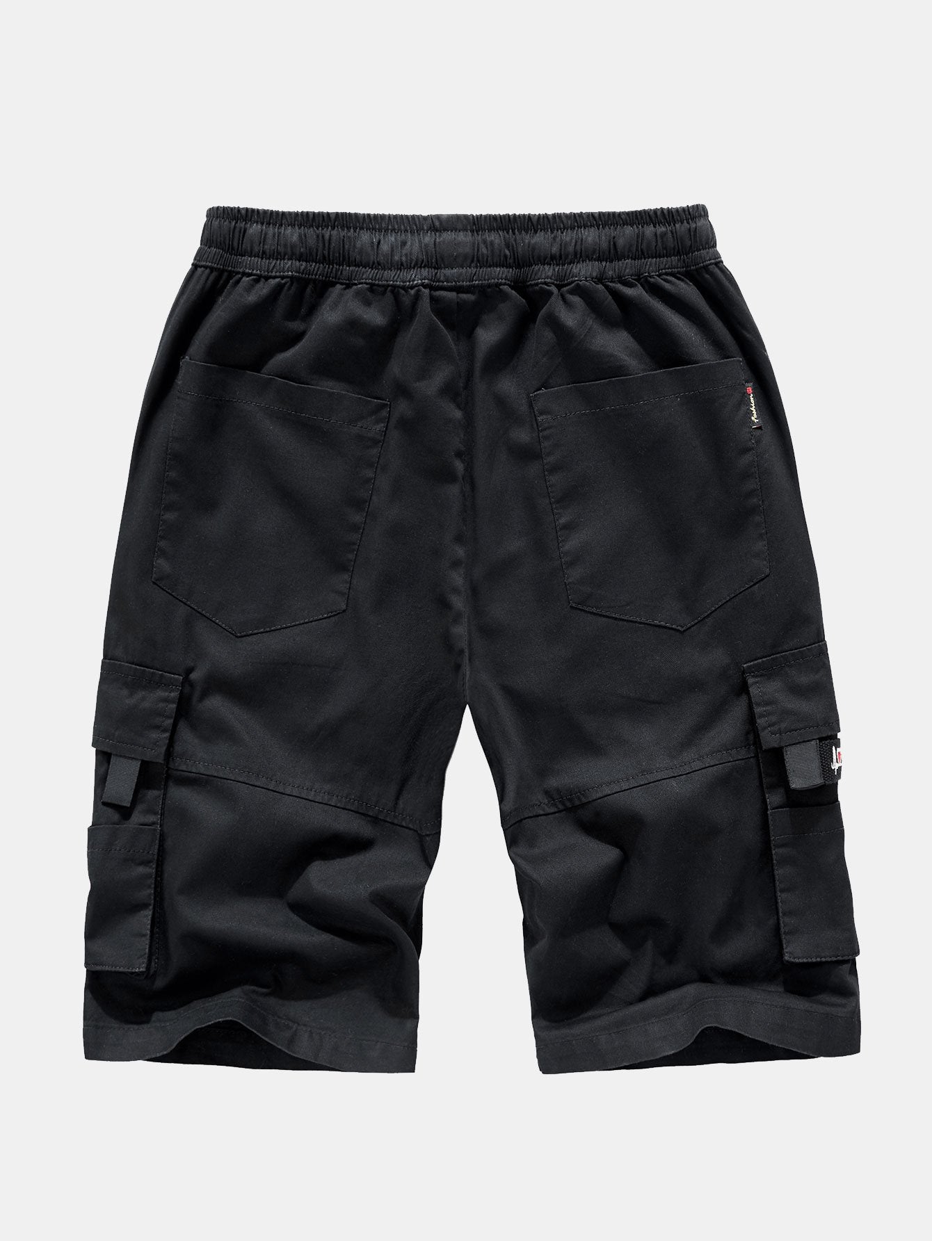 Chino Cargo Shorts with Adjustable Drawstring