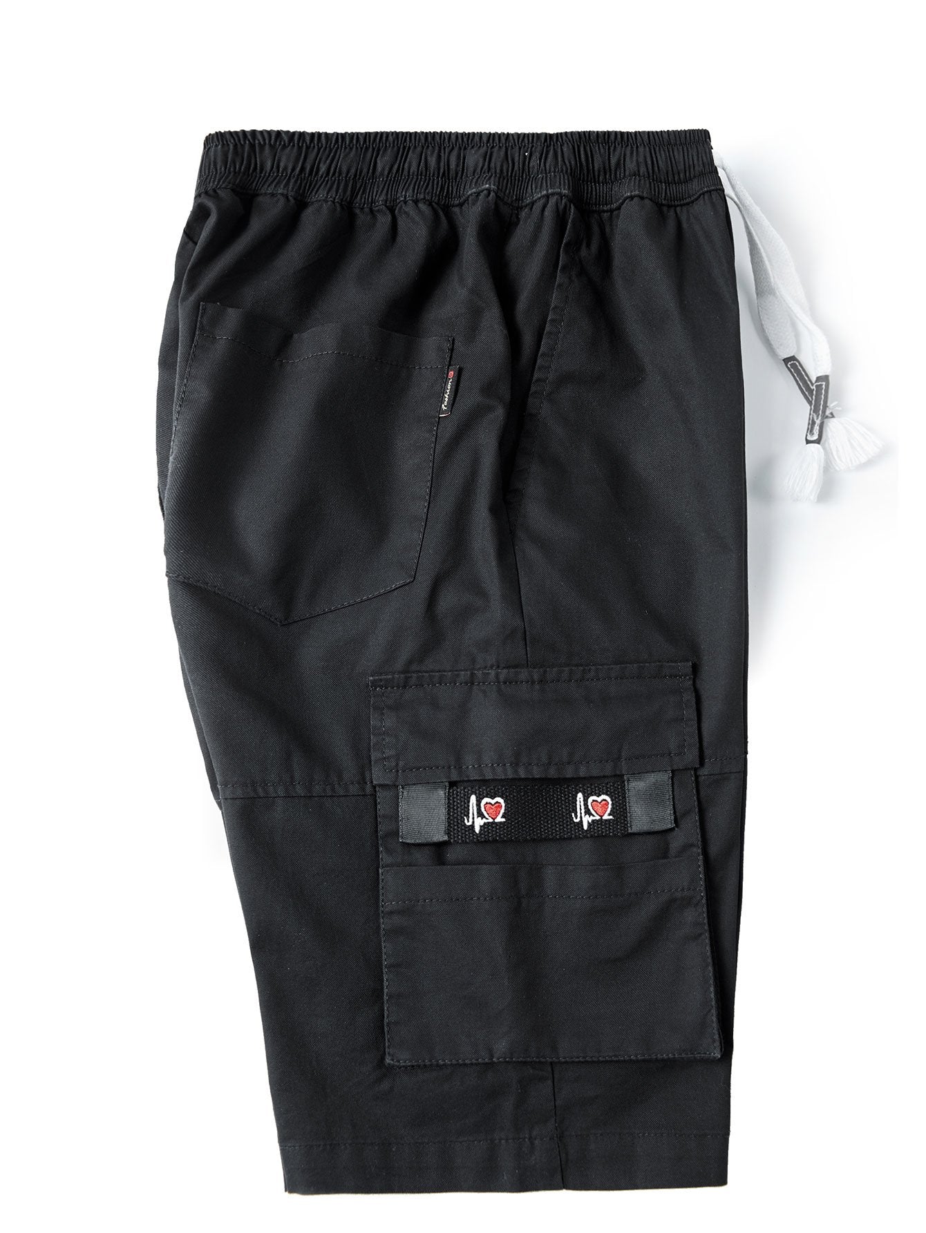 Chino Cargo Shorts with Adjustable Drawstring