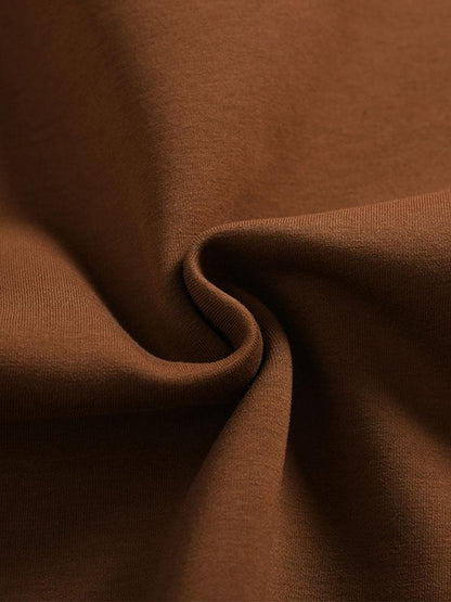 Relaxed Fit Colorblock Polo Sweatshirt