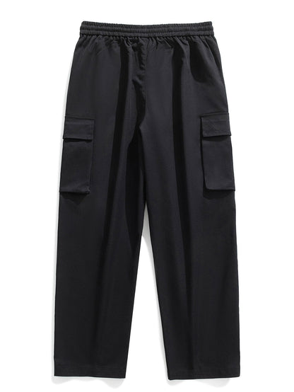 Adjustable Waist Cargo Trousers