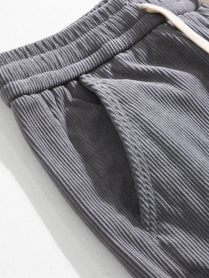 Classic Straight-Leg Corduroy Trousers